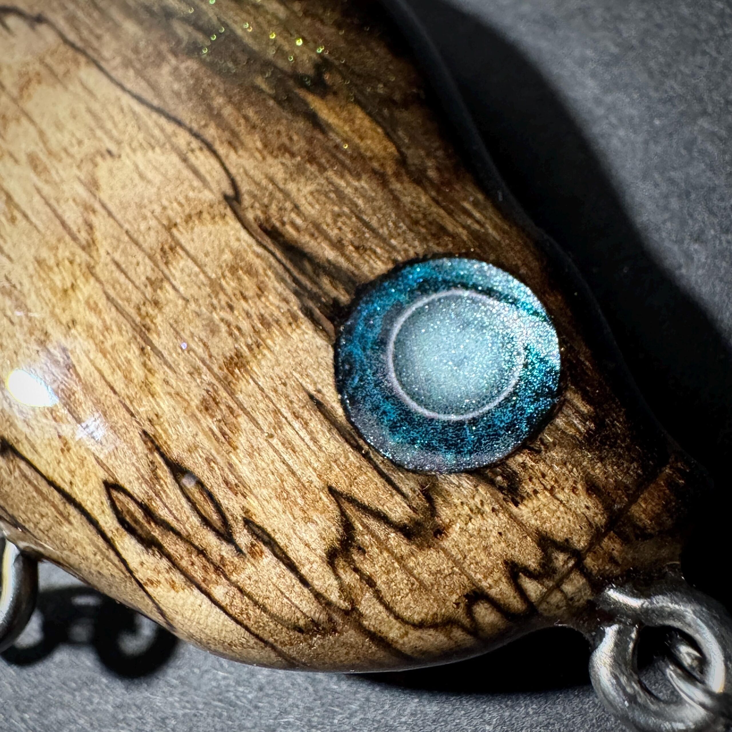 TreysArt – Spalted Oak Glide Bait - Image 7