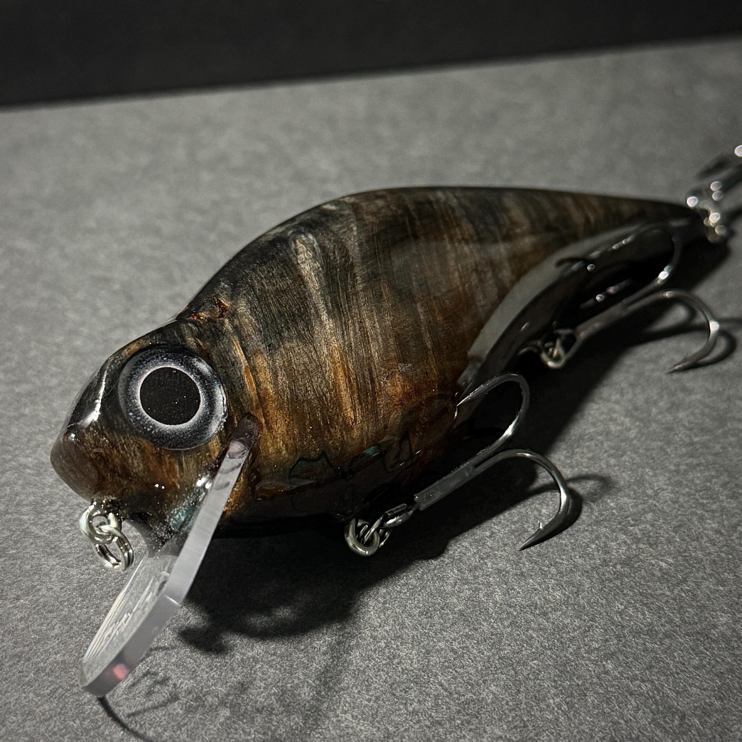 Deadwood Series – Black Figured Burl Crankbait
